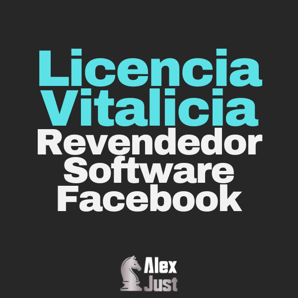 Licencia VITALICIA revendedor software Facebook + REGALO Caso de Es...