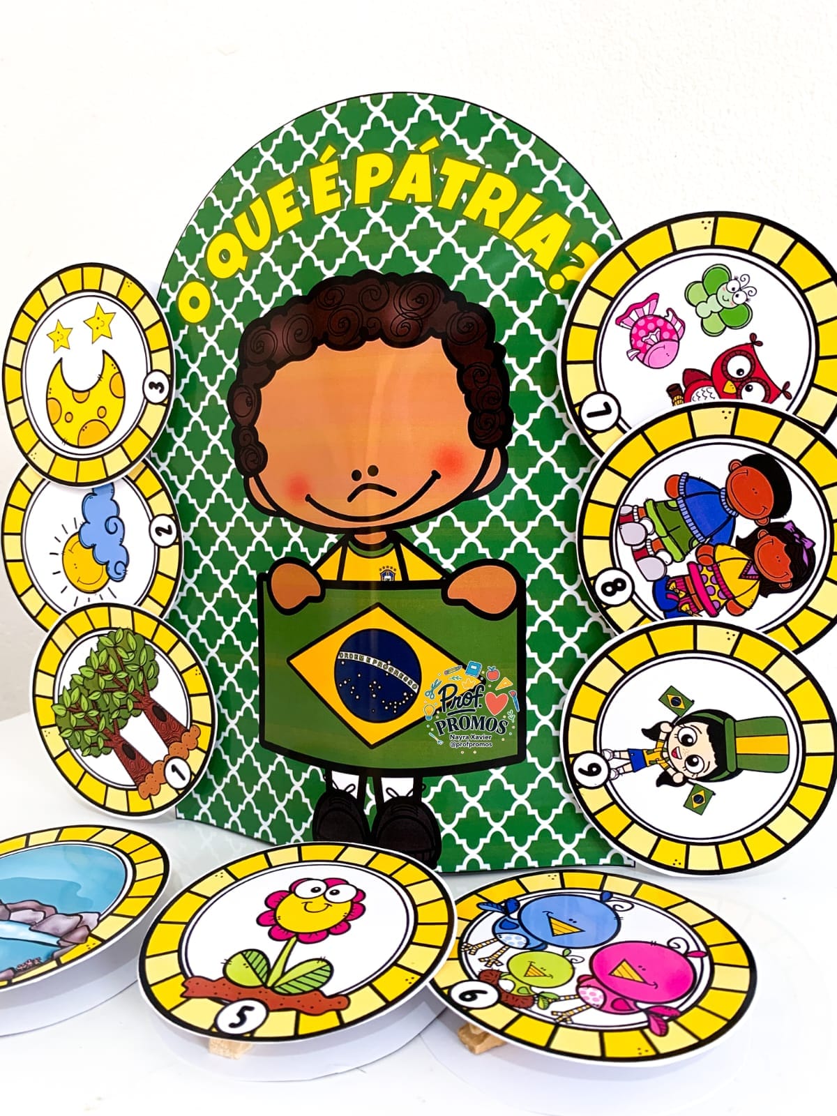 Luva Poema “O que é Pátria”📖🇧🇷