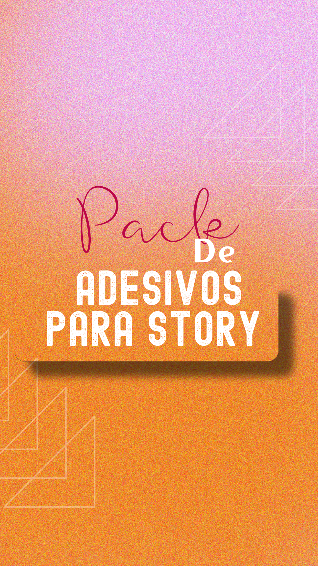 Pack de Adesivos e Sombras para Instagram