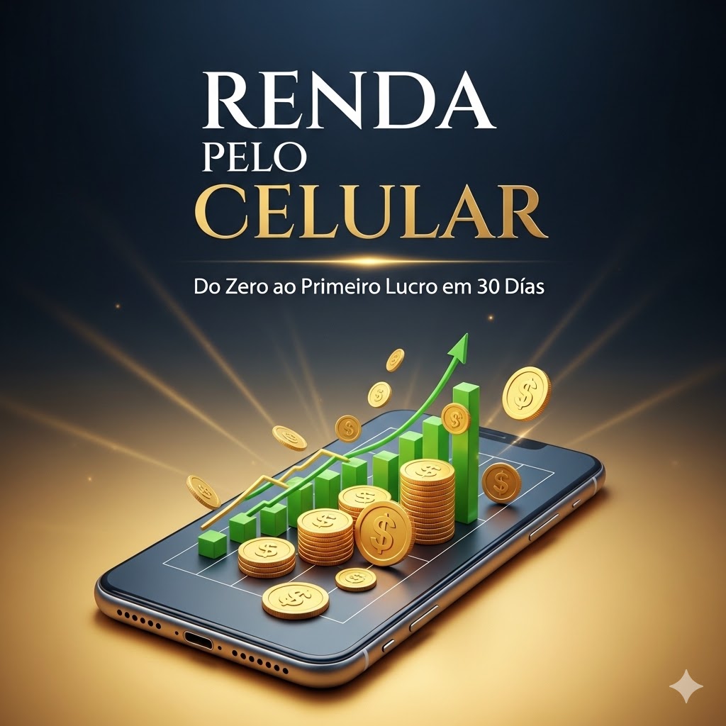Renda pelo Celular: Do Zero ao Primeiro Lucro em 30 Dias - Lucas de...