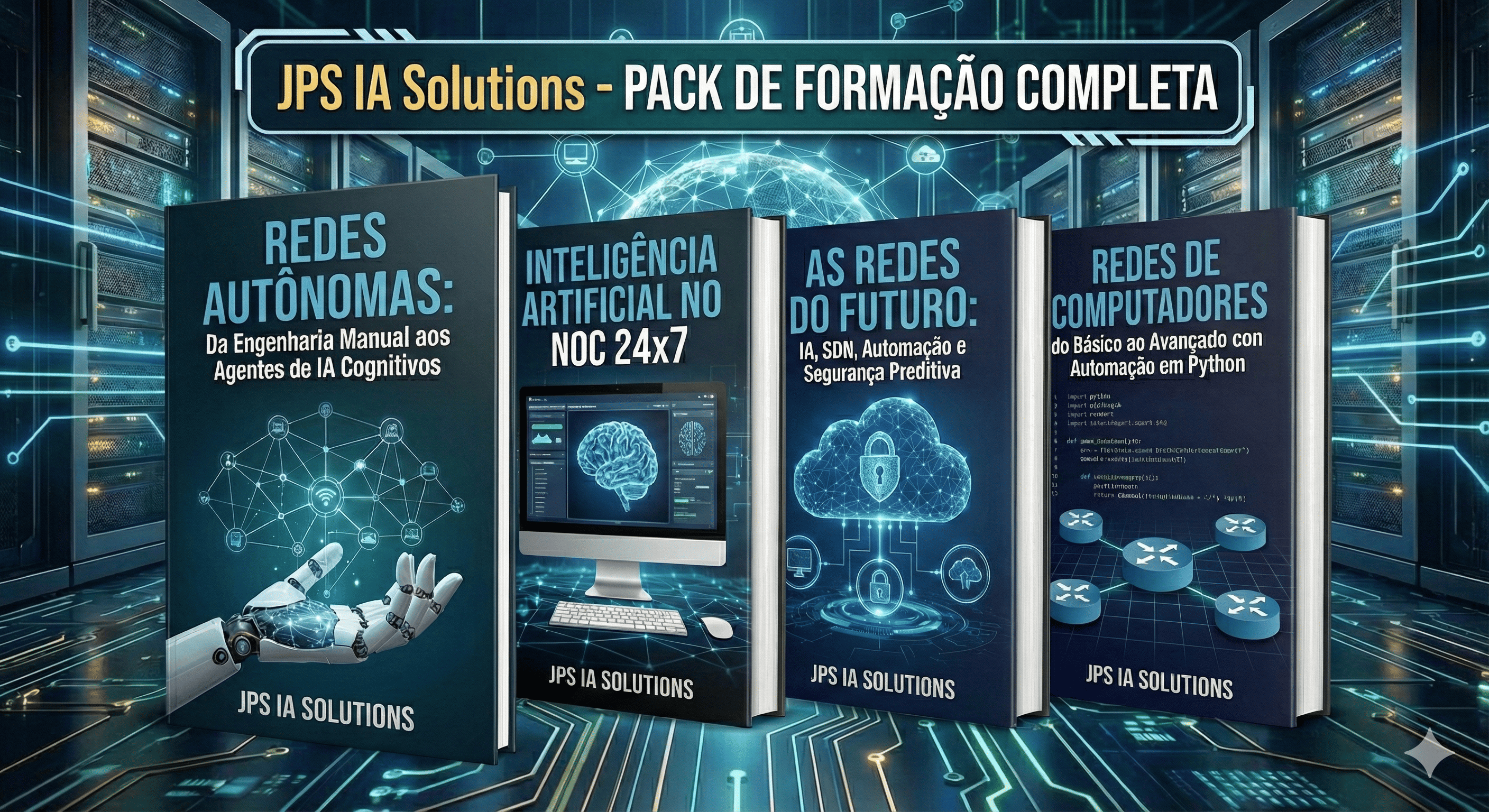 Pack Especial JPS IA Solutions - Formação Redes Autônomas & IA