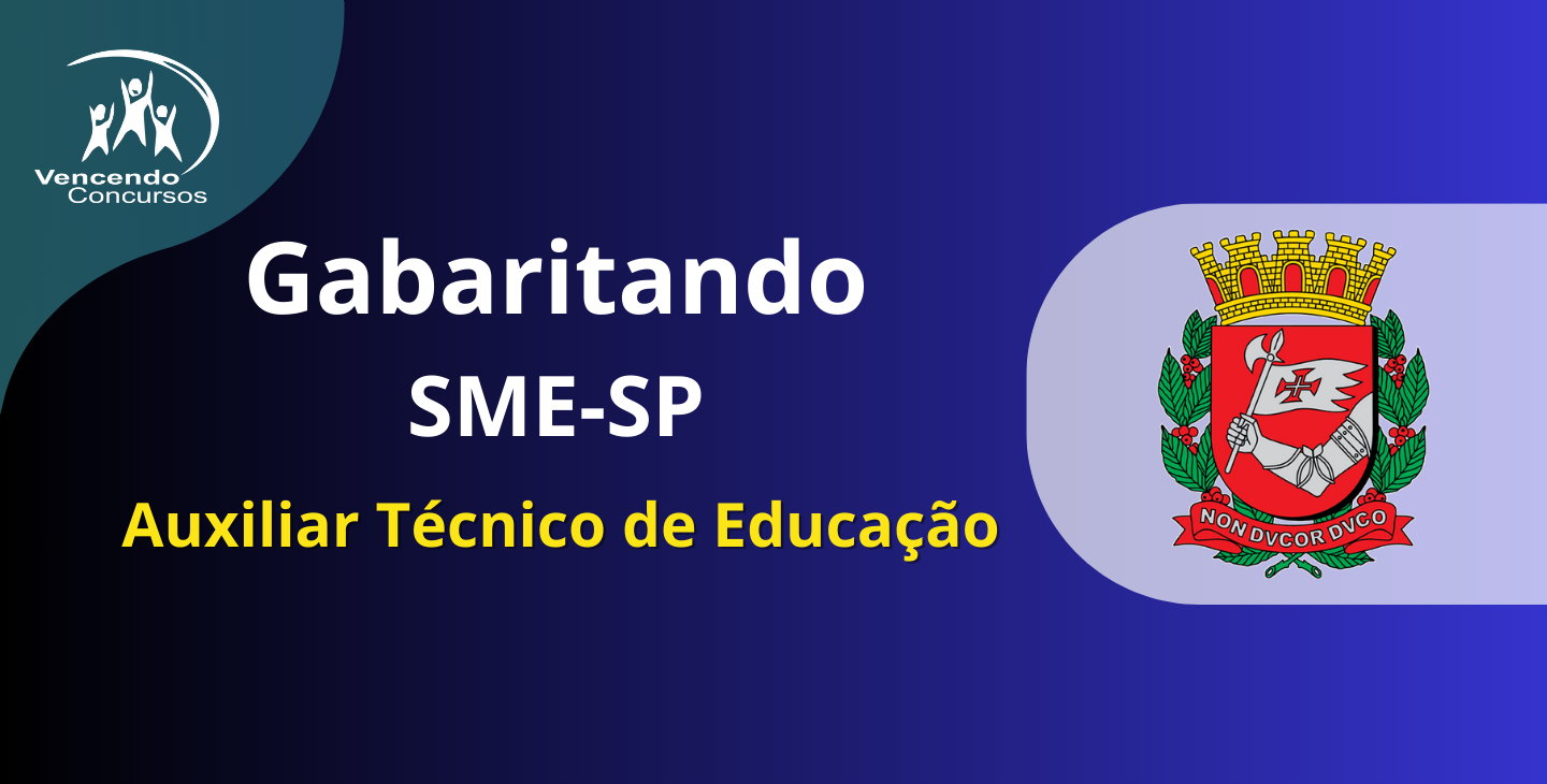 Imagem de capa para o Curso online Gabaritando SME-SP - Auxiliar Técnico de Educação
