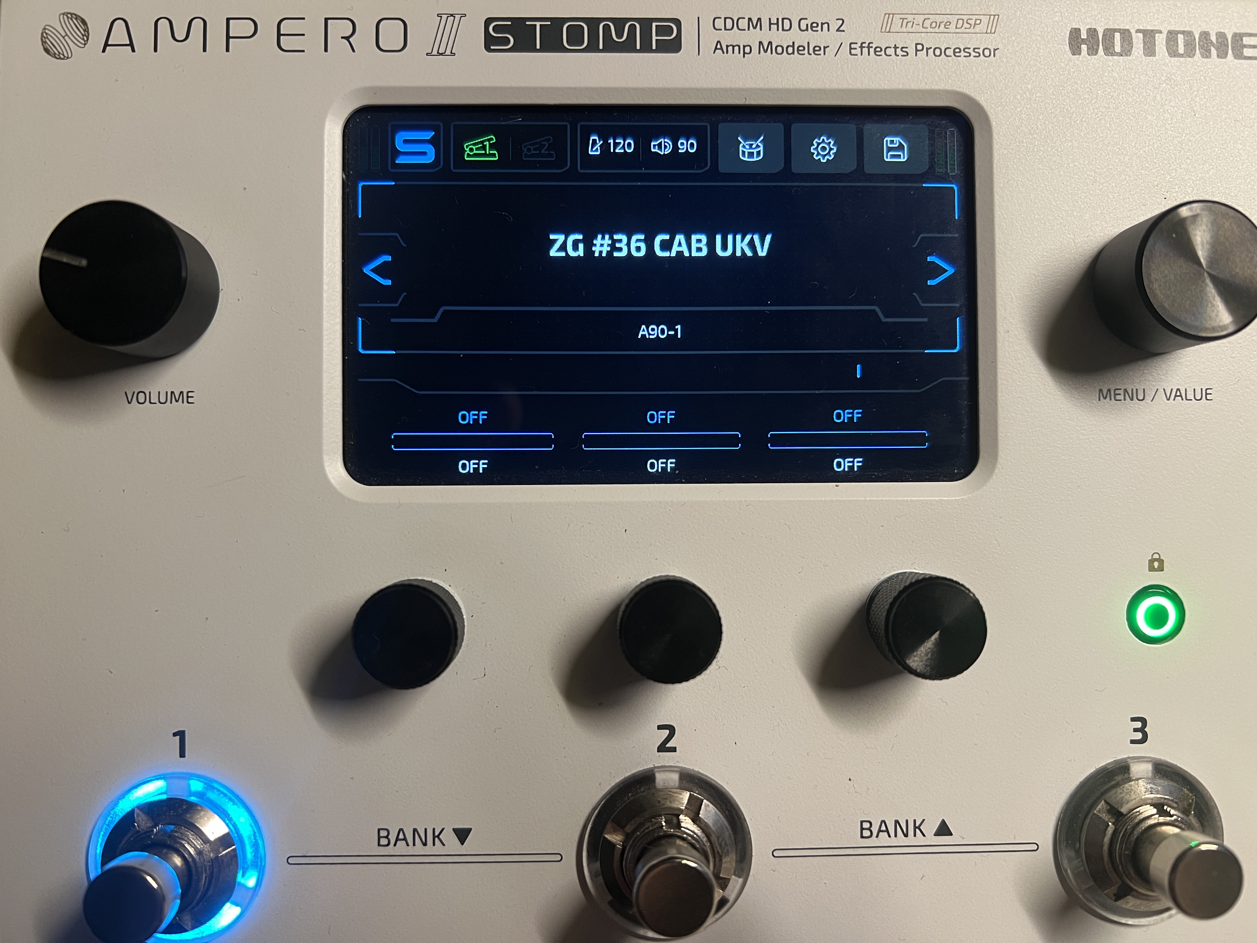Slash-Style Amp Capture + Preset for Ampero 2 (Stomp / Stage / Standard)