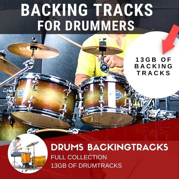 Backing Tracks Para Bateristas Drum BackingTracks [Drumless, Play
