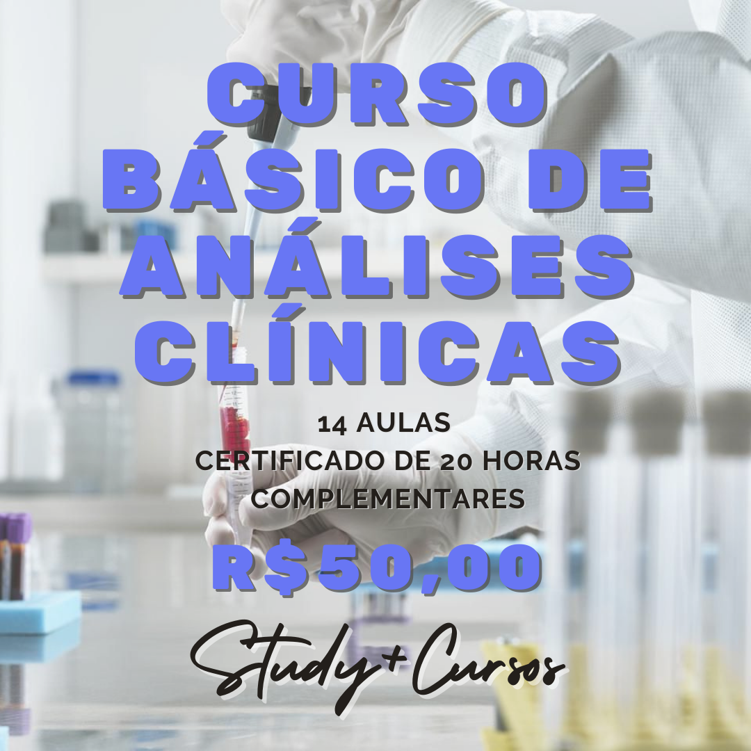 Curso básico de análises clínicas - Study+ cursos | Hotmart