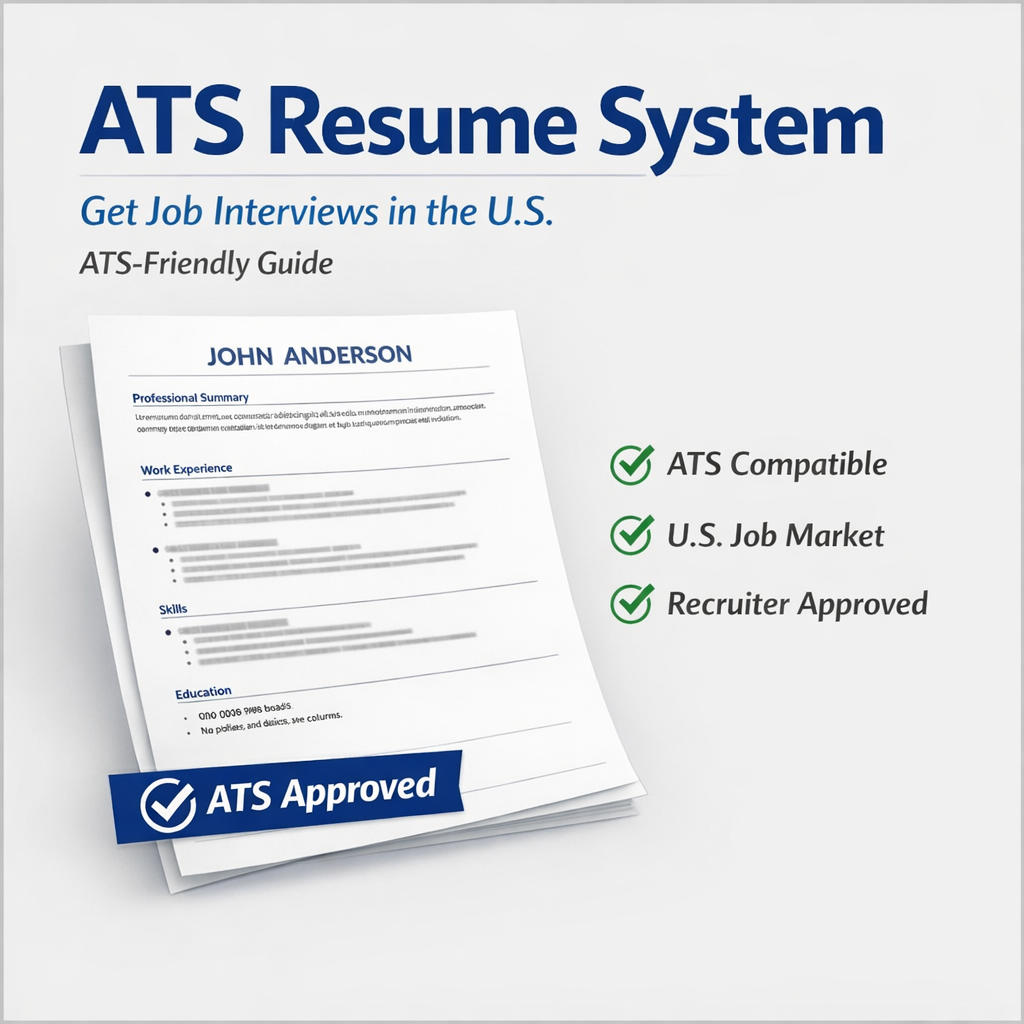 ATS Resume System: Get Job Interviews in the U.S. in 14 Days - mafe...