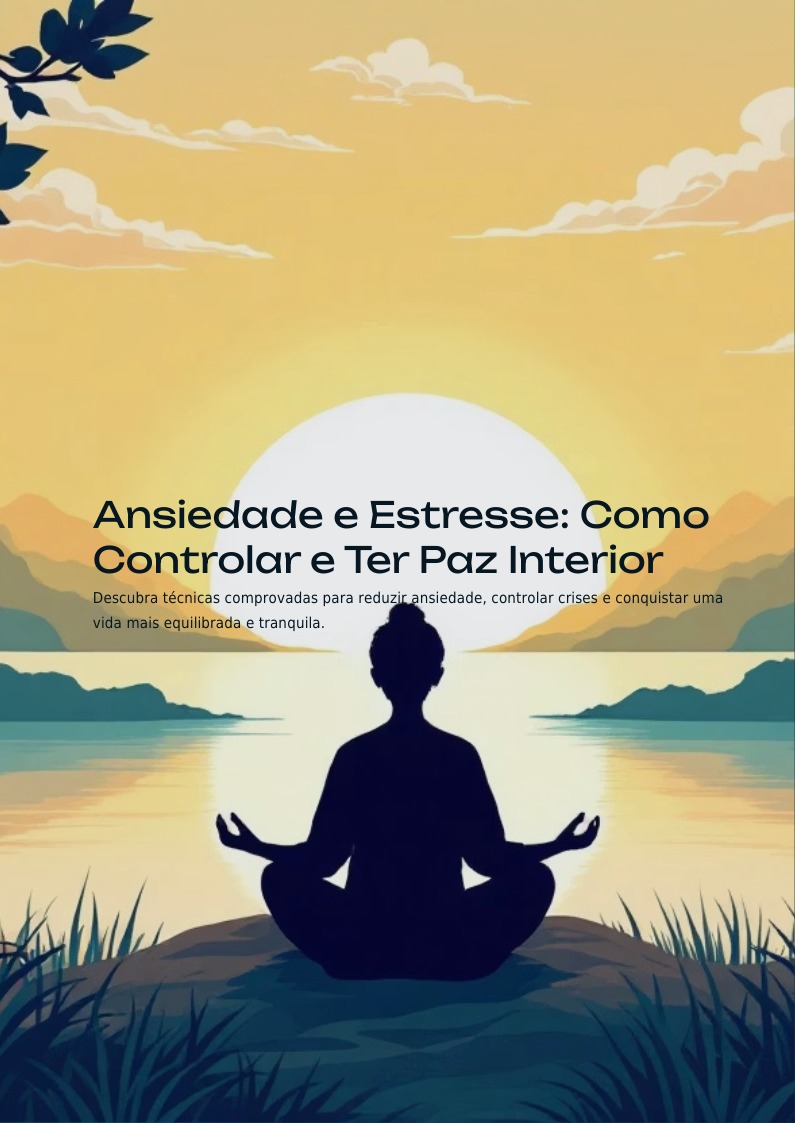 Ansiedade e Estresse: Como Controlar e Ter Paz Interior - wenderson...