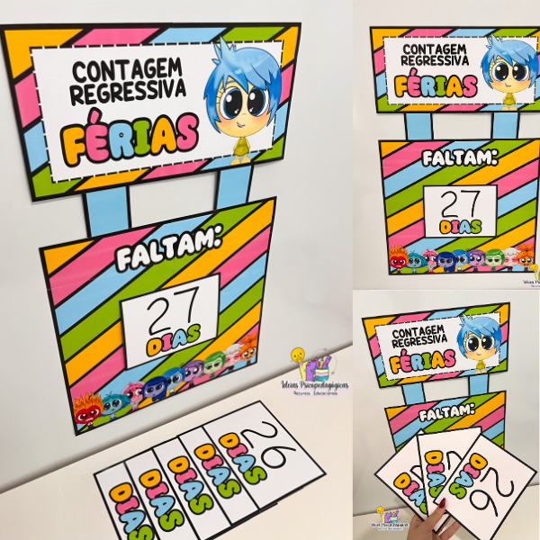 Contagem Regressiva Para as Férias Divertidamente