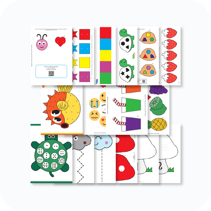 E-book 2: 10 Atividades Lúdicas para Imprimir e Brincar - Fabiana