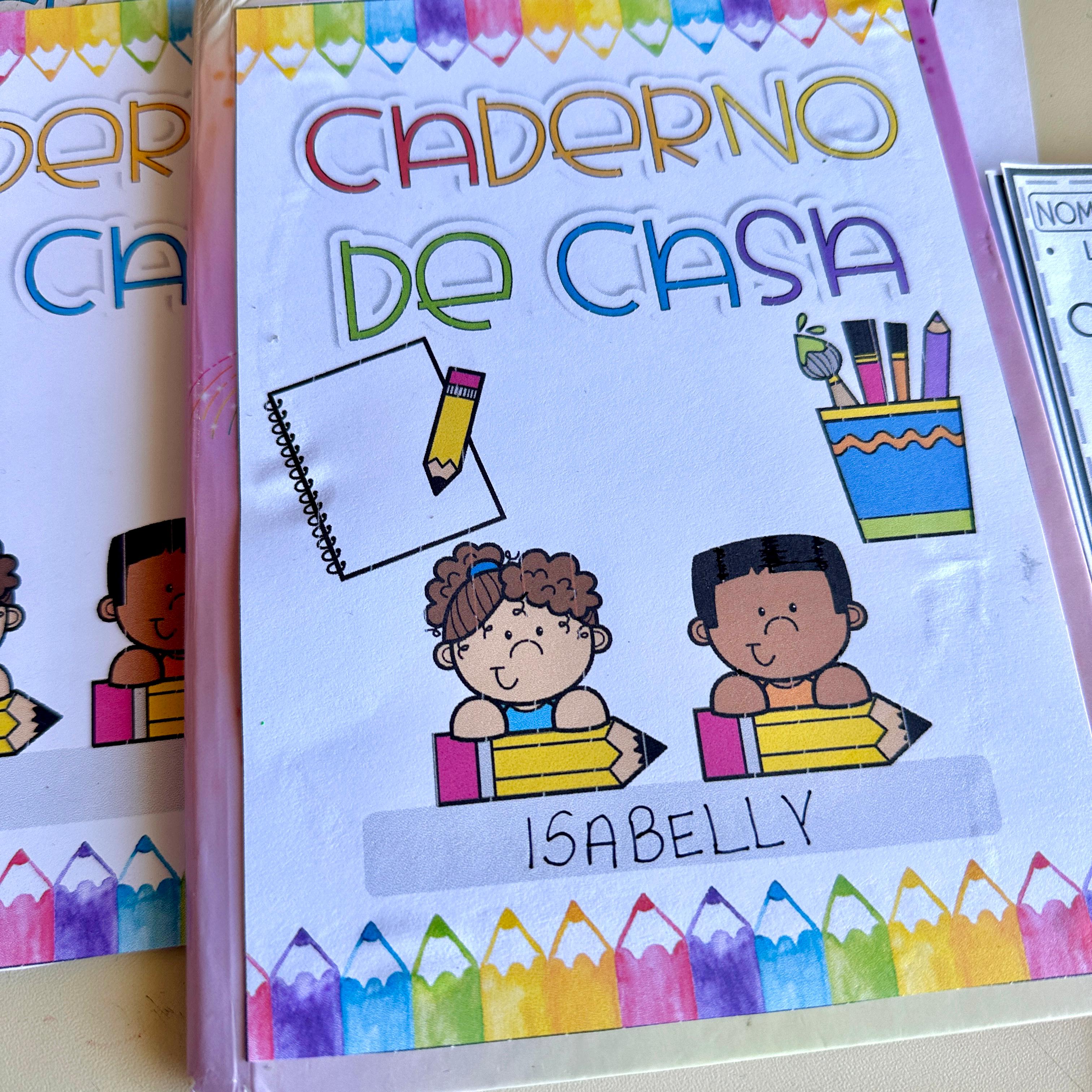Atividades Caderno de Casa - Gislainy | Hotmart