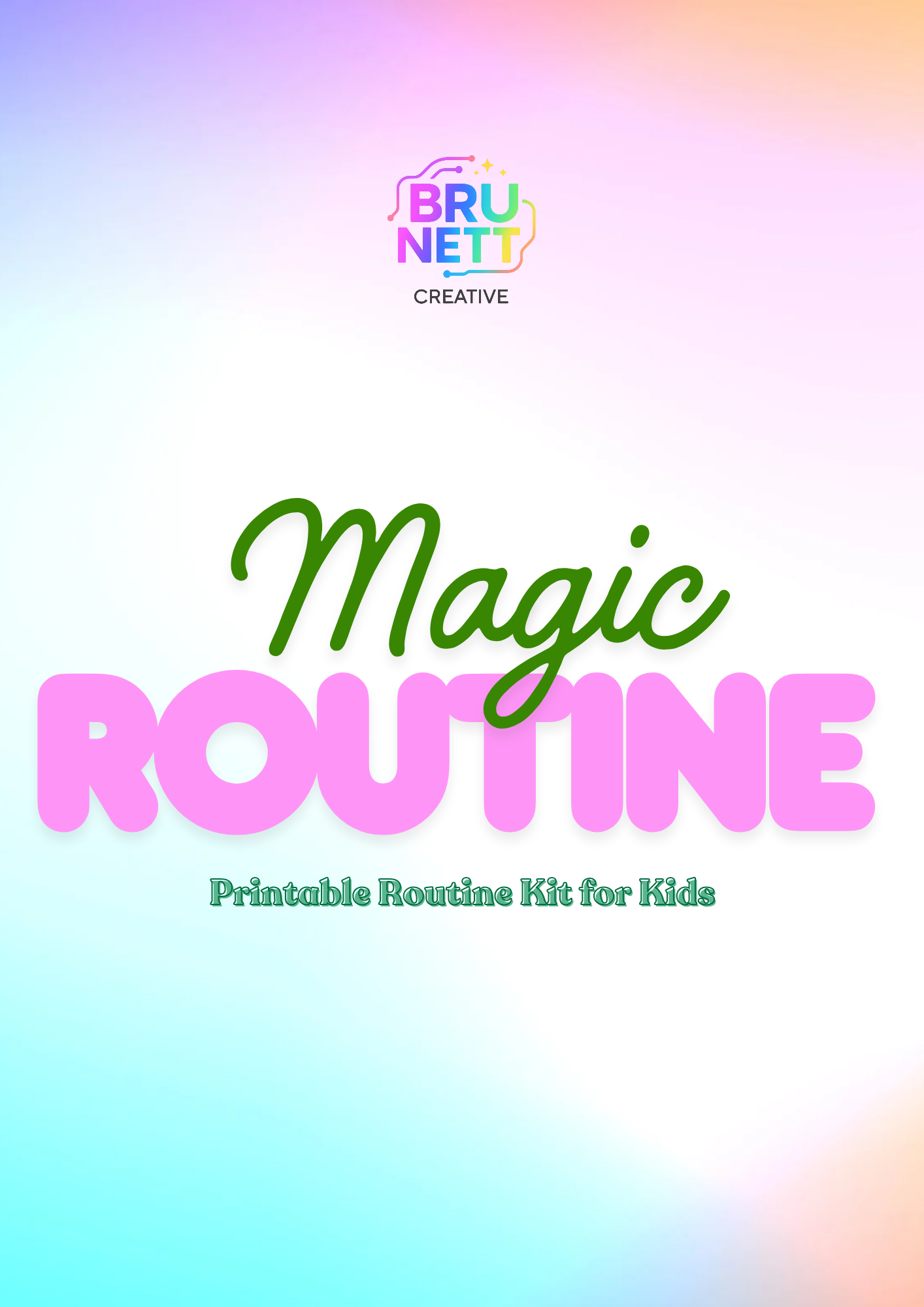 Magic Routine Around Genesis Magic Routine – Editable Kids Rules & Daily Routine Charts - Br...