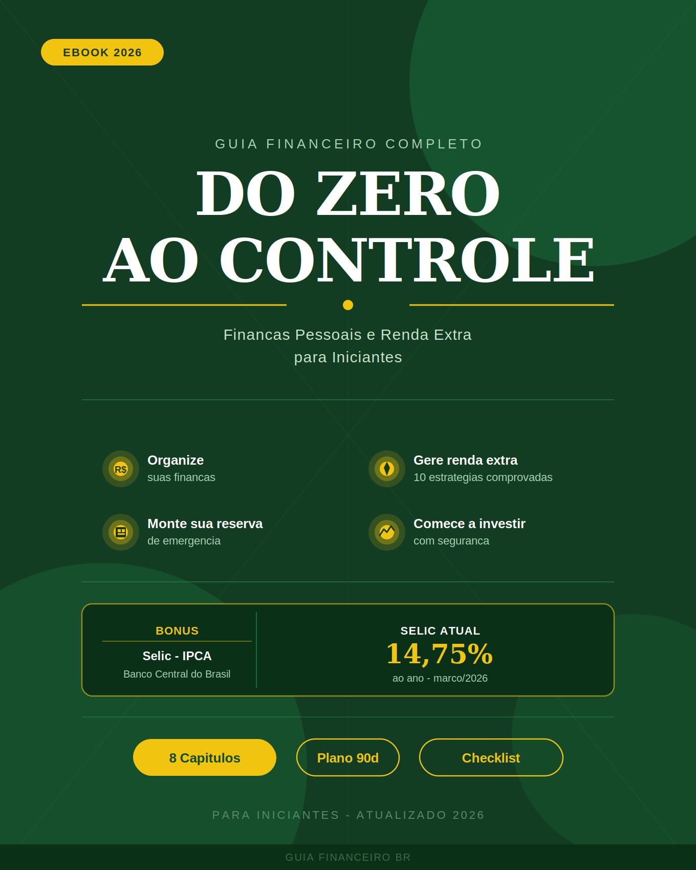 Do Zero ao Controle — Manual Completo de Finanças Pessoais e Renda ...