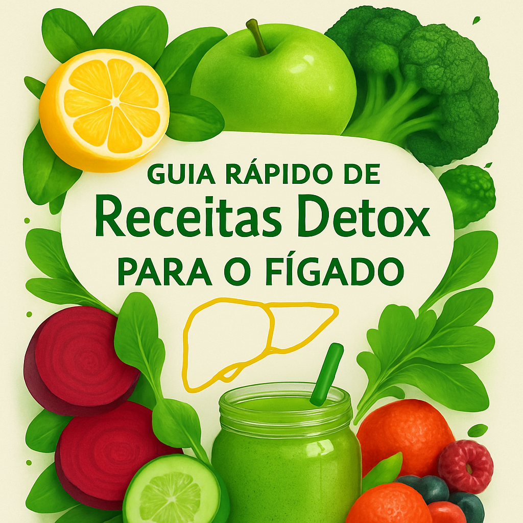 Guia de Receitas Detox Poderosas para Desinflamar o Fígado - Emily...