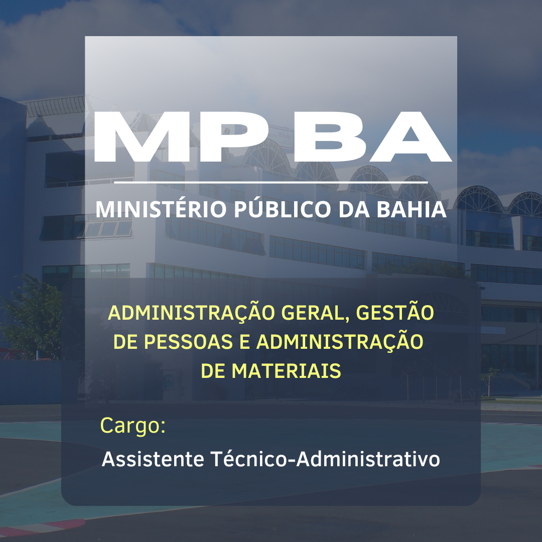 Mpba MPBA - Administração Geral para o cargo de Assistente Técnico ...
