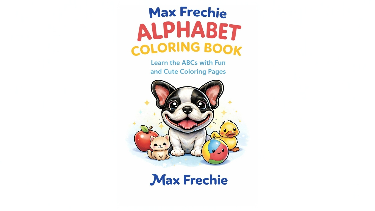 Max Frechie Alphabet Coloring Book – Learn the ABCs with Fun Colori...