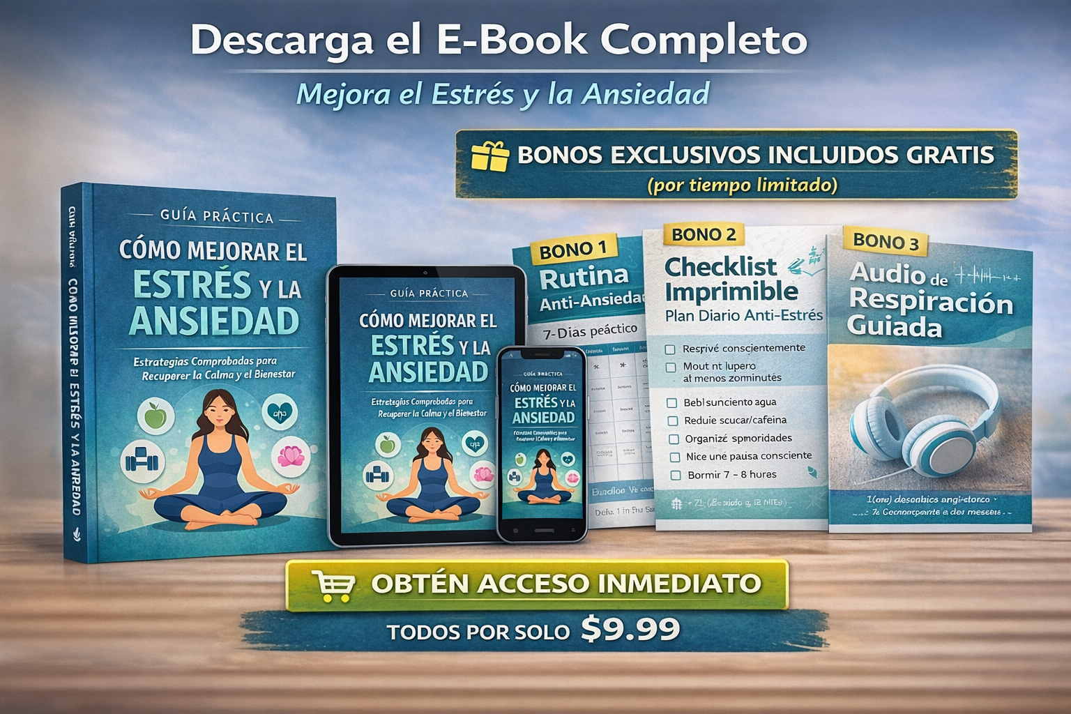 Como reducir el estrés y la ansiedad con guía paso a paso - SALUD ...