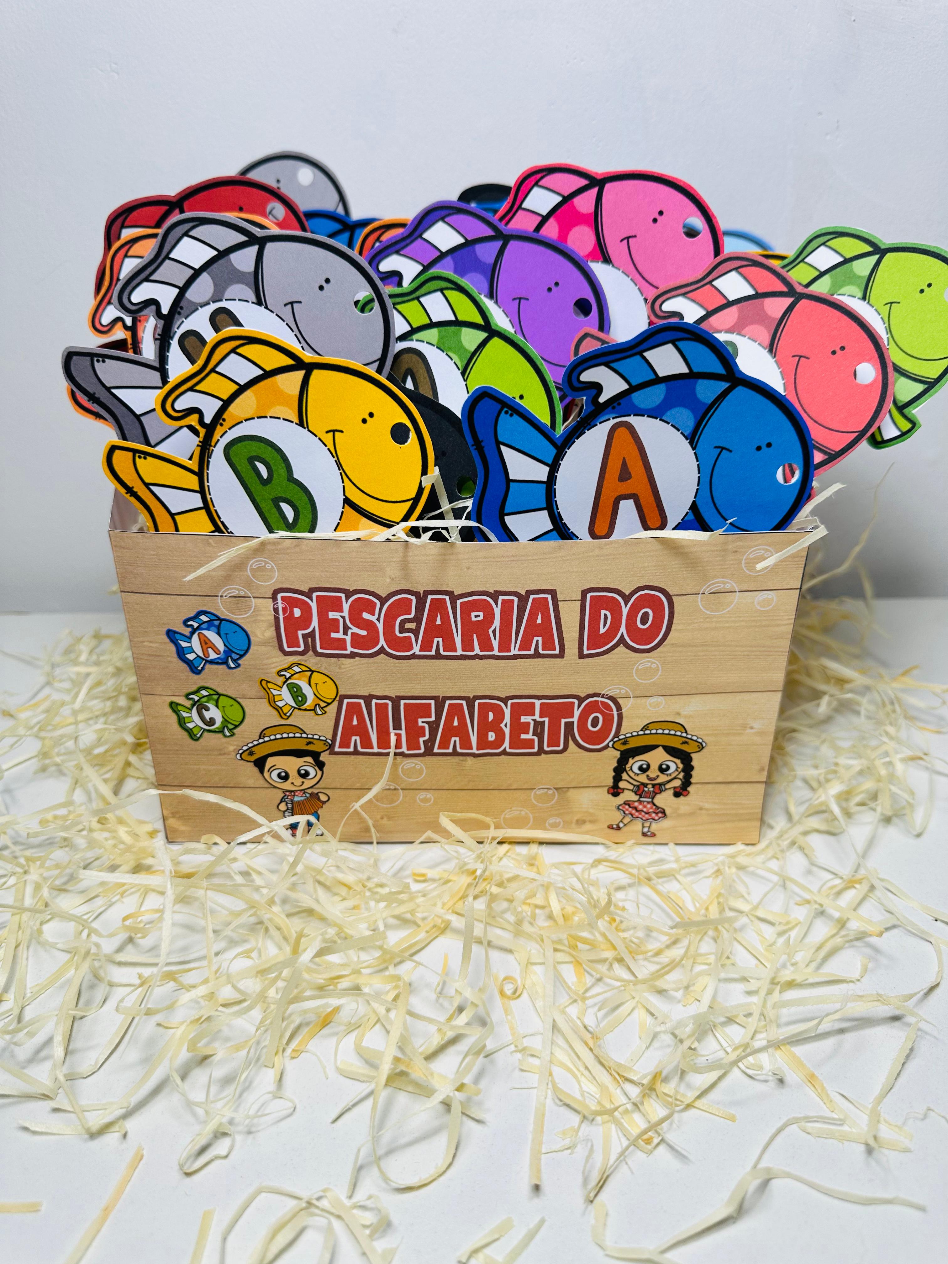 Imagem de capa para o Ebook Pescaria do alfabeto 