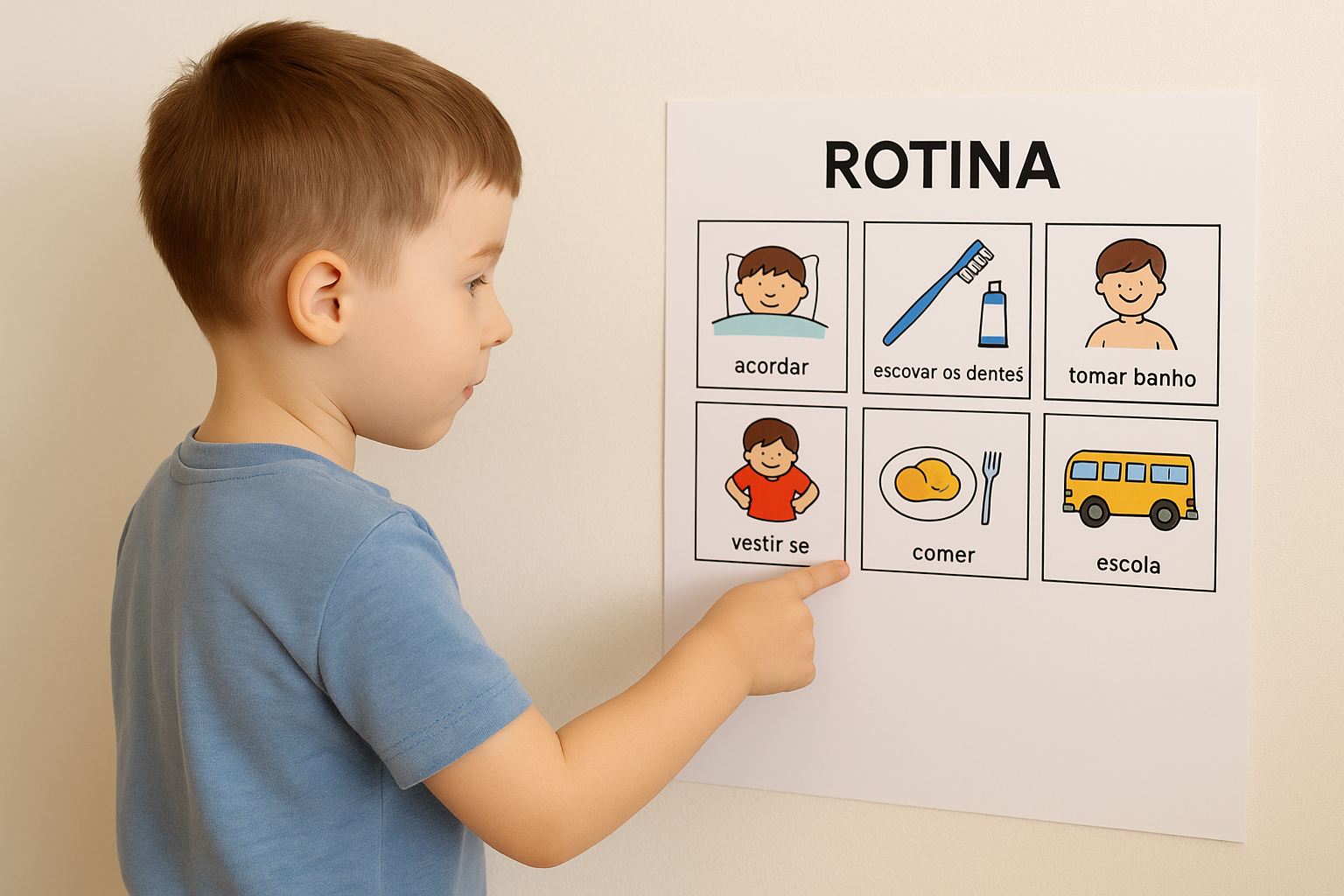 Rotina para Crianças - Autismo, TDAH +