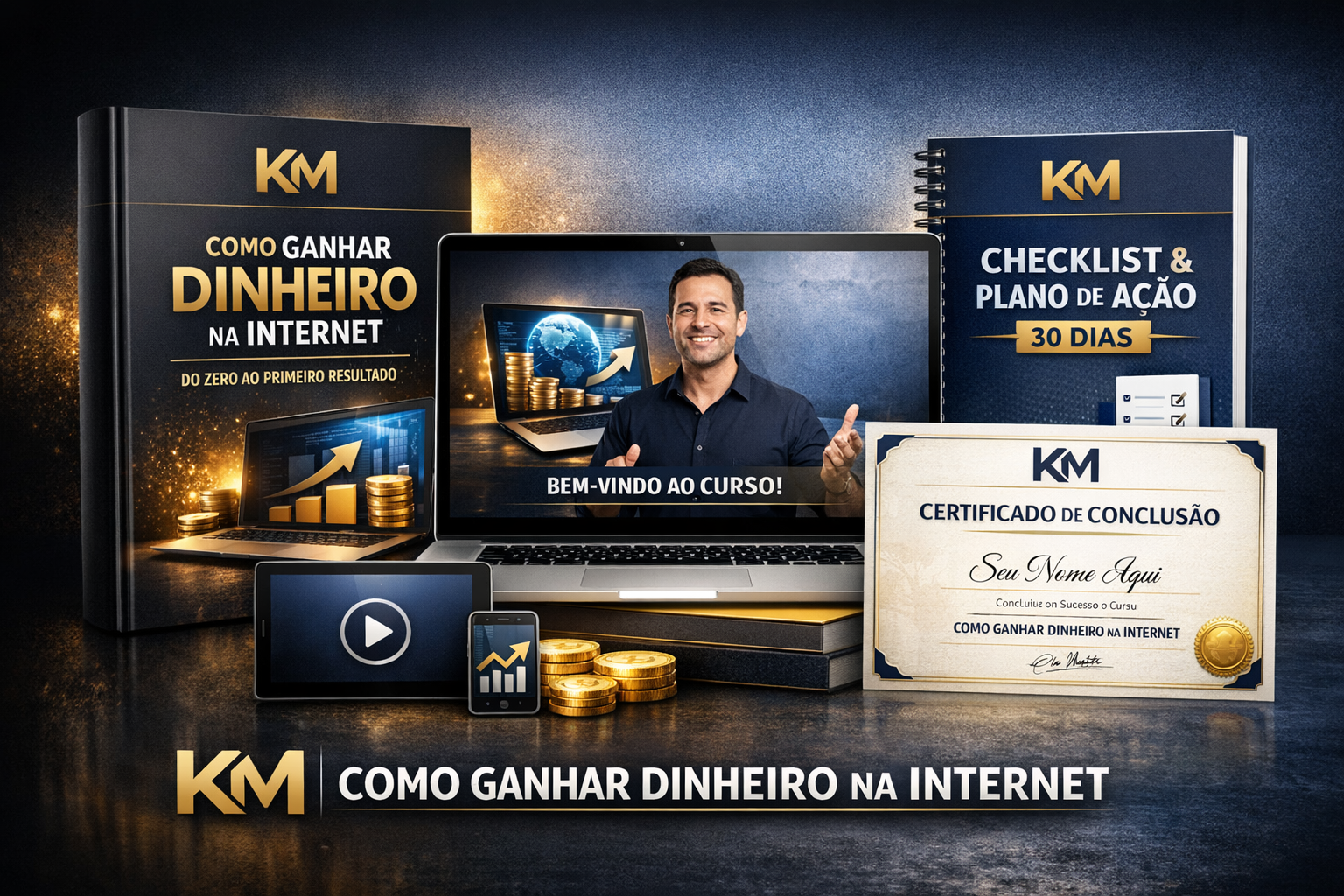 KM – Renda Digital do Zero ao Primeiro Resultado - Kleber Monteiro ...