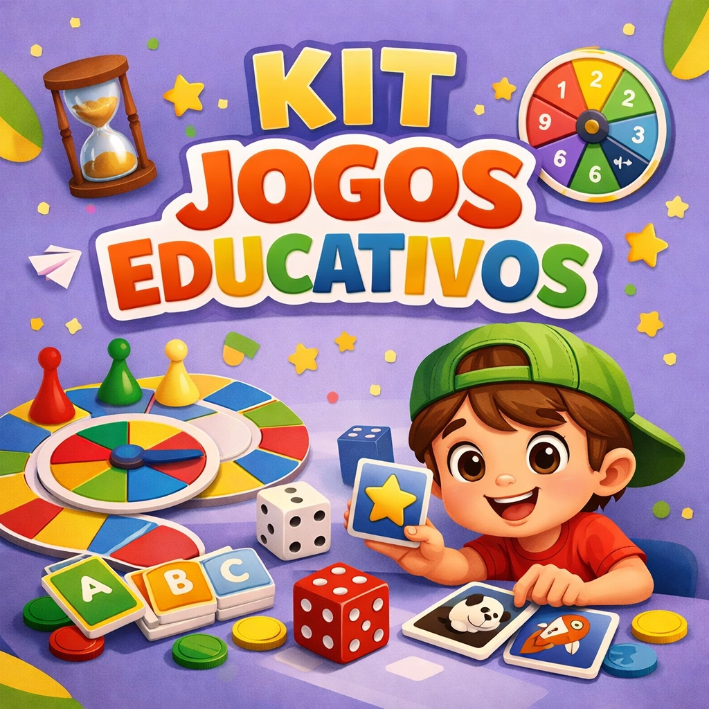 Kit Jogos Educativos: Aprender Brincando - Vitor de Souza Pereira