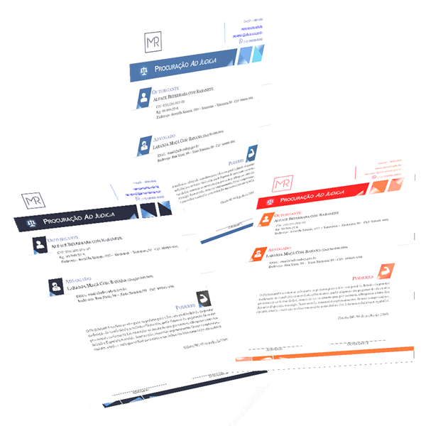 3 MODELOS DE PROCURAÇÃO COM VISUAL LAW (TEMPLATE PARA WORD/WORD 365...