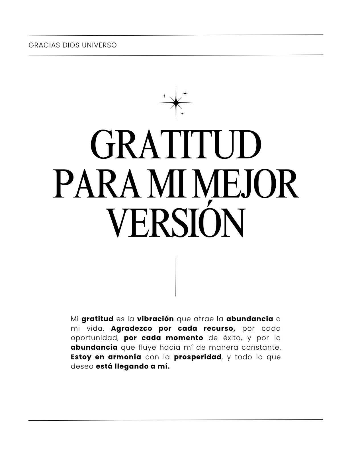 Diario De Gratitud Para Mi Mejor Version