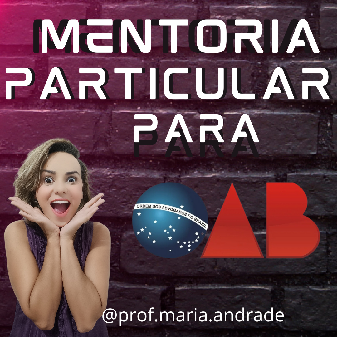 Imagem de capa para o Serviço online Mentoria Individual para 1ª Fase OAB.