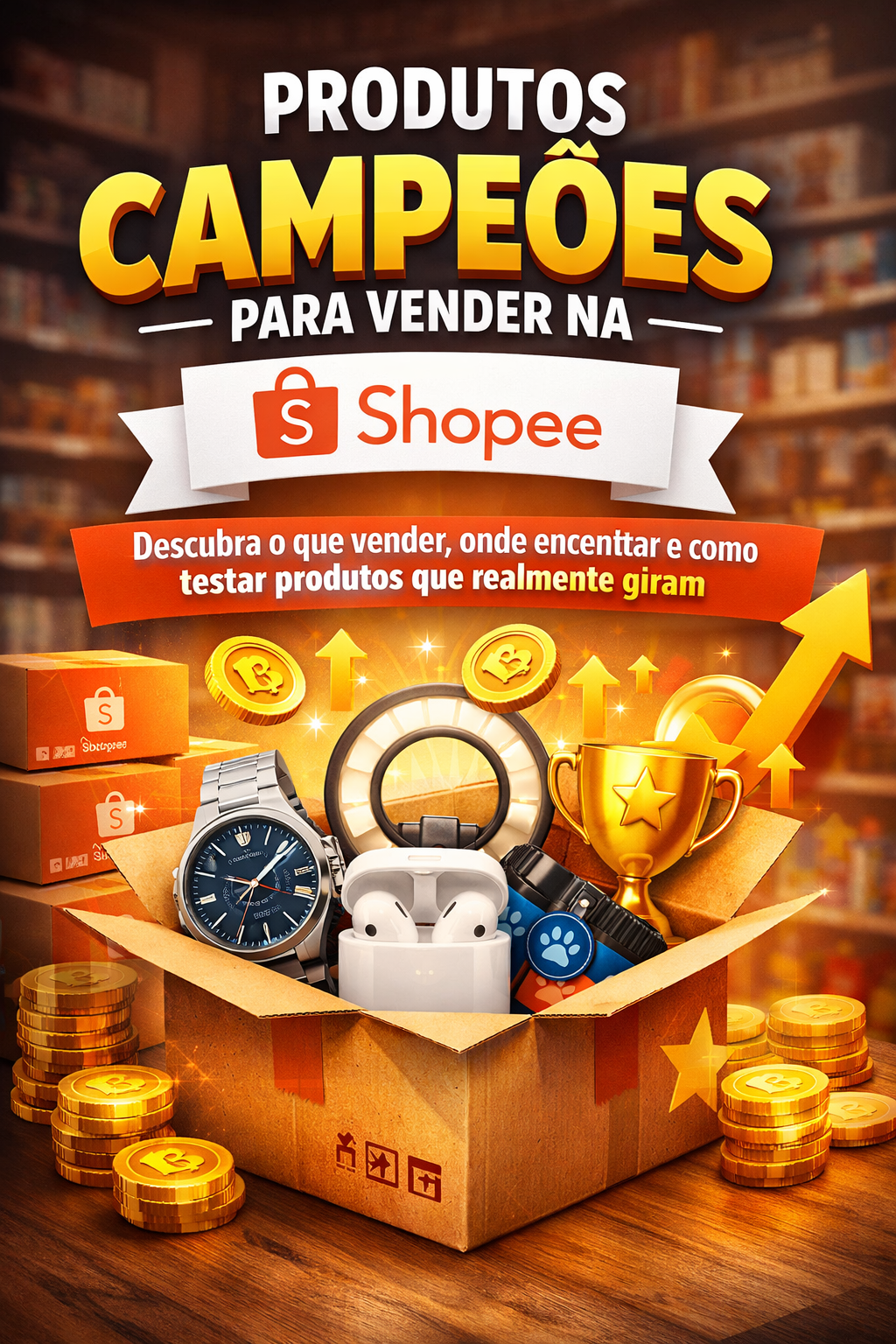 Produtos Campeões Para Vender na Shopee | Hotmart