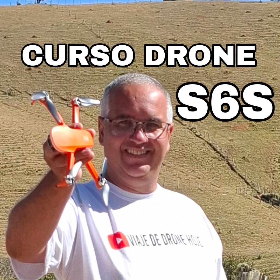 Curso completo de como aprender a pilotar o drone S6S