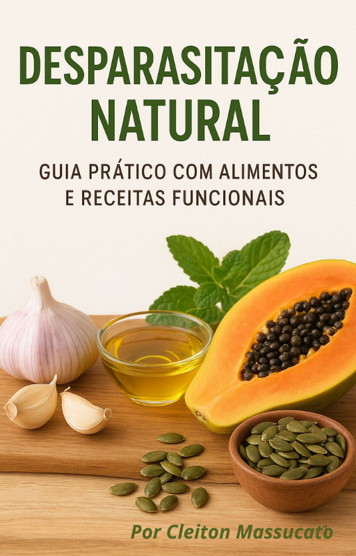 DESPARASITAÇÃO NATURAL - Guia Prático com alimentos e receitas func...