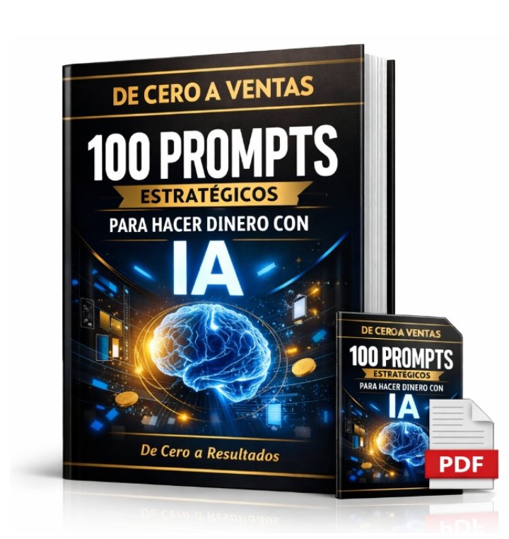 De Cero a Ventas: 100 Prompts Para Hacer Dinero Online con IA | Hot...