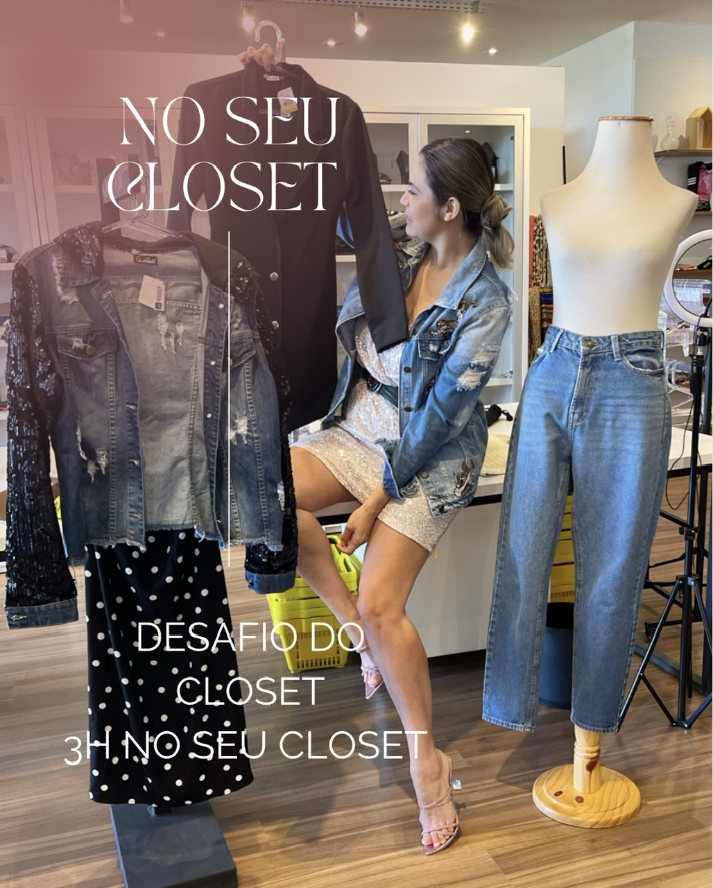 Desafio do closet no meu closet