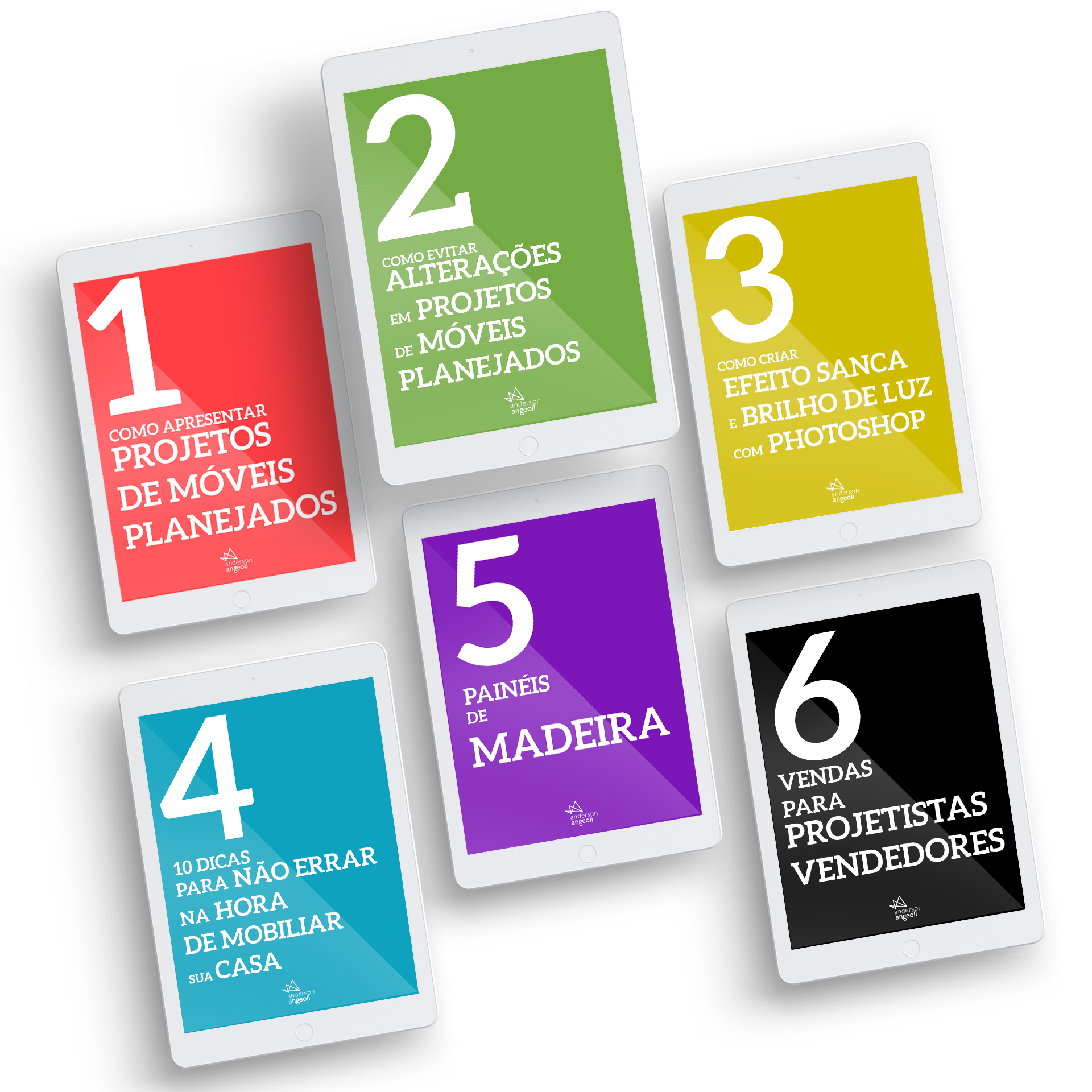 Coleção - Ebooks essenciais para projetista vendedores - Anderson Angeoli - 2021