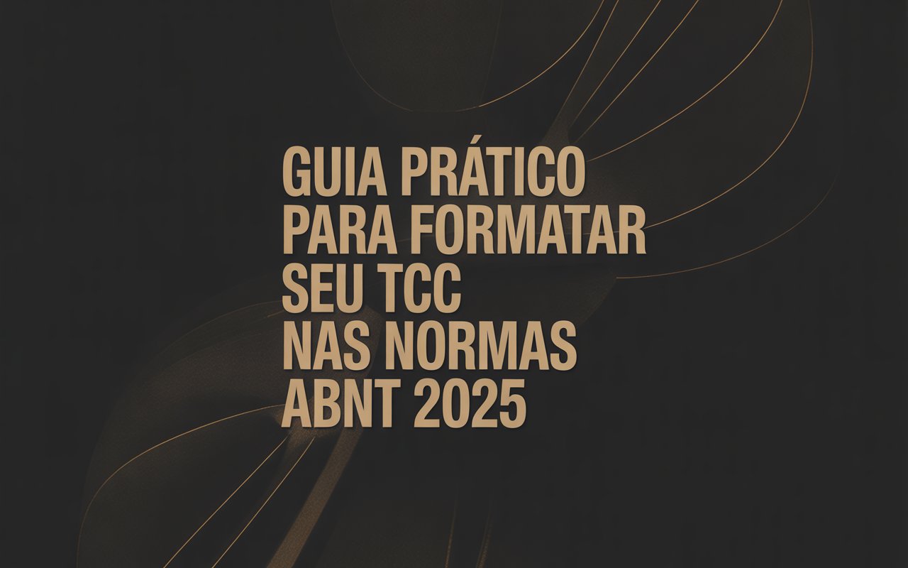 Guia Prático para Formatar seu TCC nas Normas ABNT 2025 - Diana Ama...