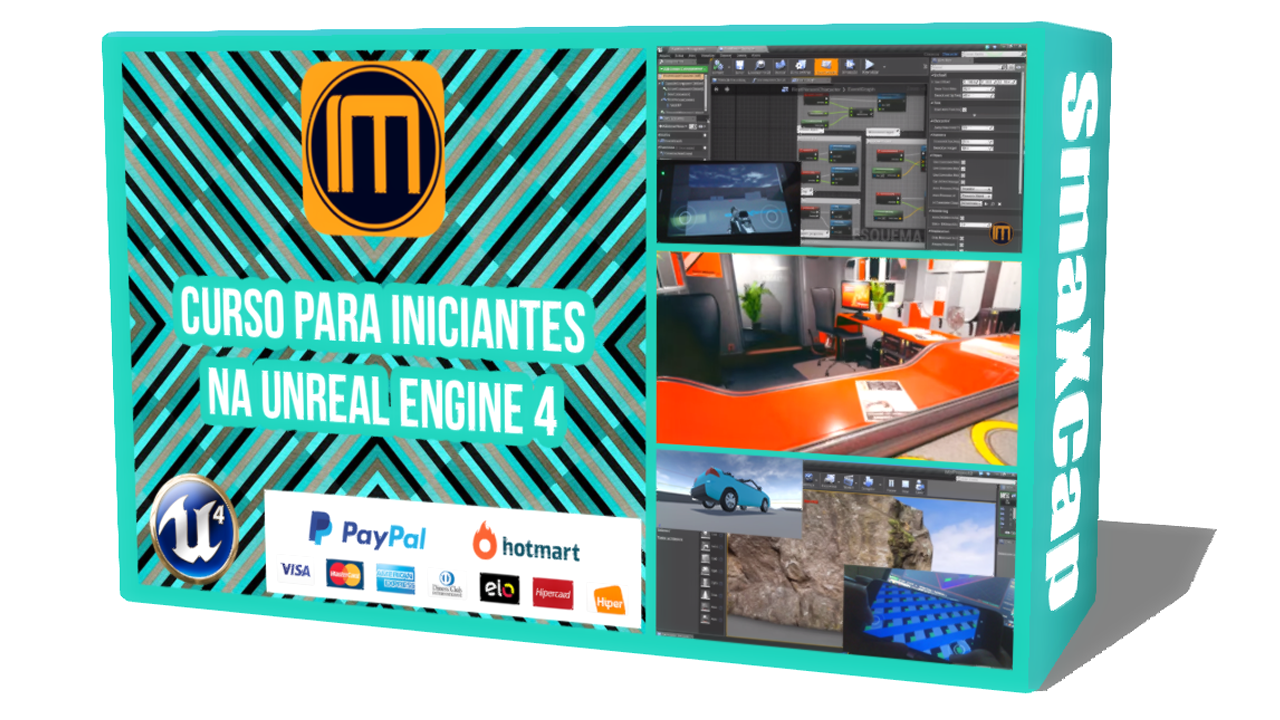 Imagem de capa para o Curso online Curso Para Iniciantes na Unreal Engine 4