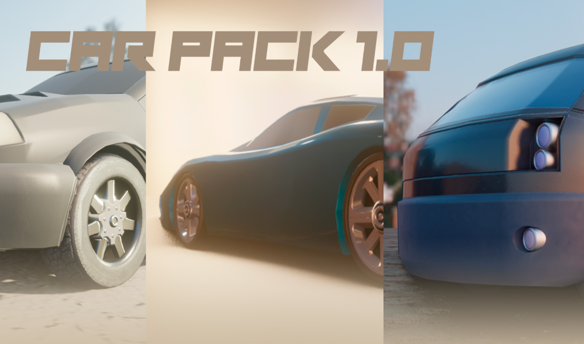 Deviantart Cars Model Pack Cars Pack 1.0 - 3D Model