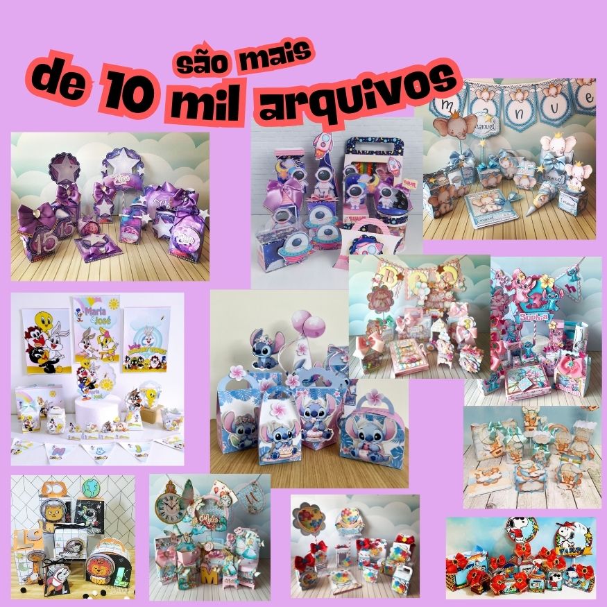 SUPER KIT FESTA PRONTA +10MIL ARQUIVOS | Hotmart