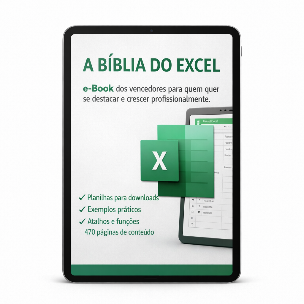 e-Book de Excel do Básico ao Profissional - Economia com Excel | Ho...
