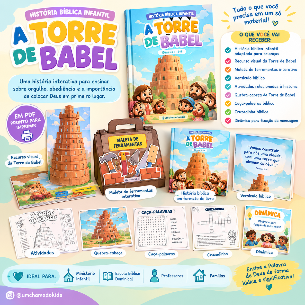 Recurso Visual Torre de Babel