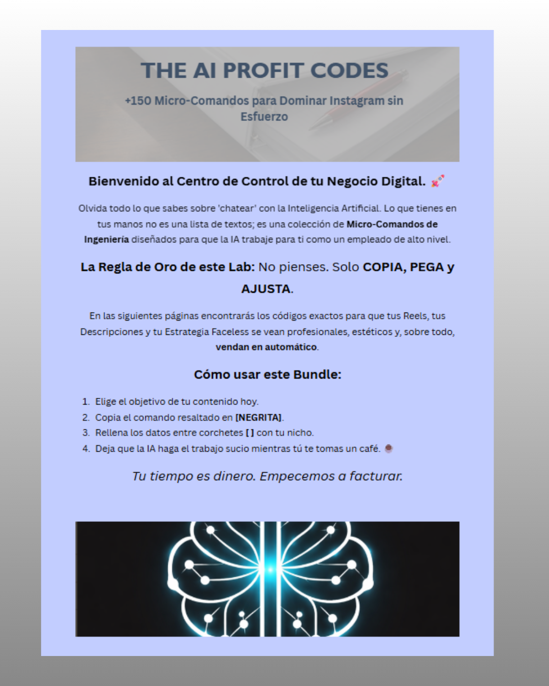 THE AI PROFIT CODES: +150 Micro-Comandos de Poder - Lab Vision Digi...