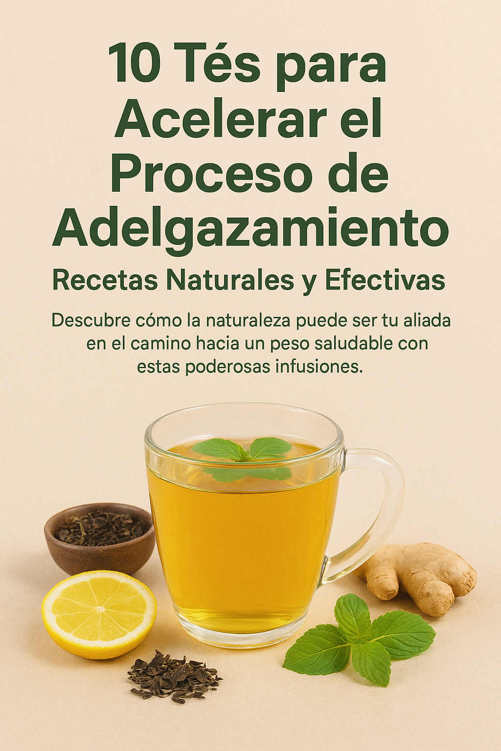 10 Tés para Acelerar el Proceso de Adelgazamiento: Recetas Natur...