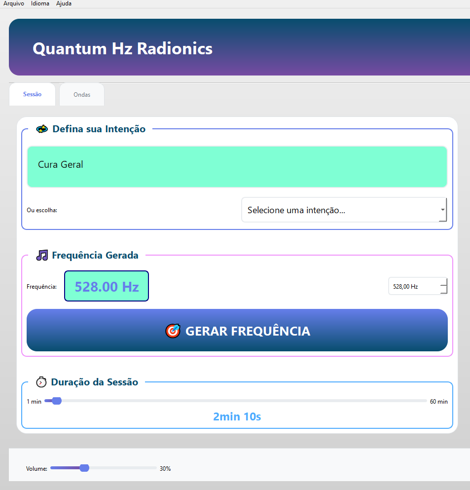 Radionics Programming Software Software de Radiónica poderoso para Windows - QuantumHz Radionics