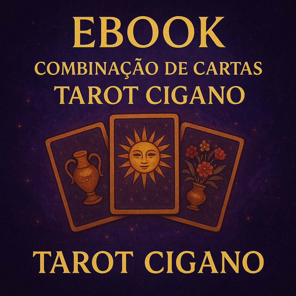Ebook - Combinação de Cartas - Tarot Cigano