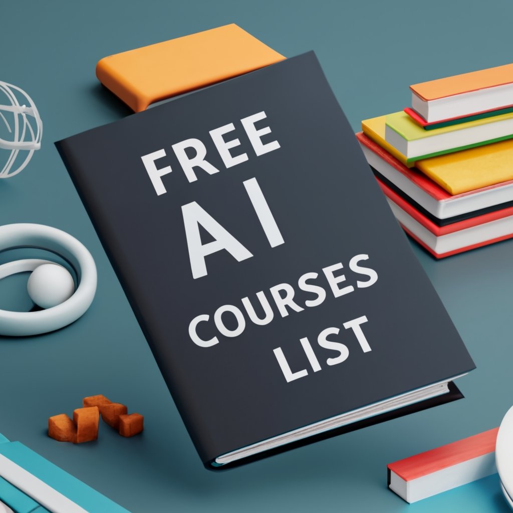40 FREE AI Courses List from Tech Giants & Harvard University
