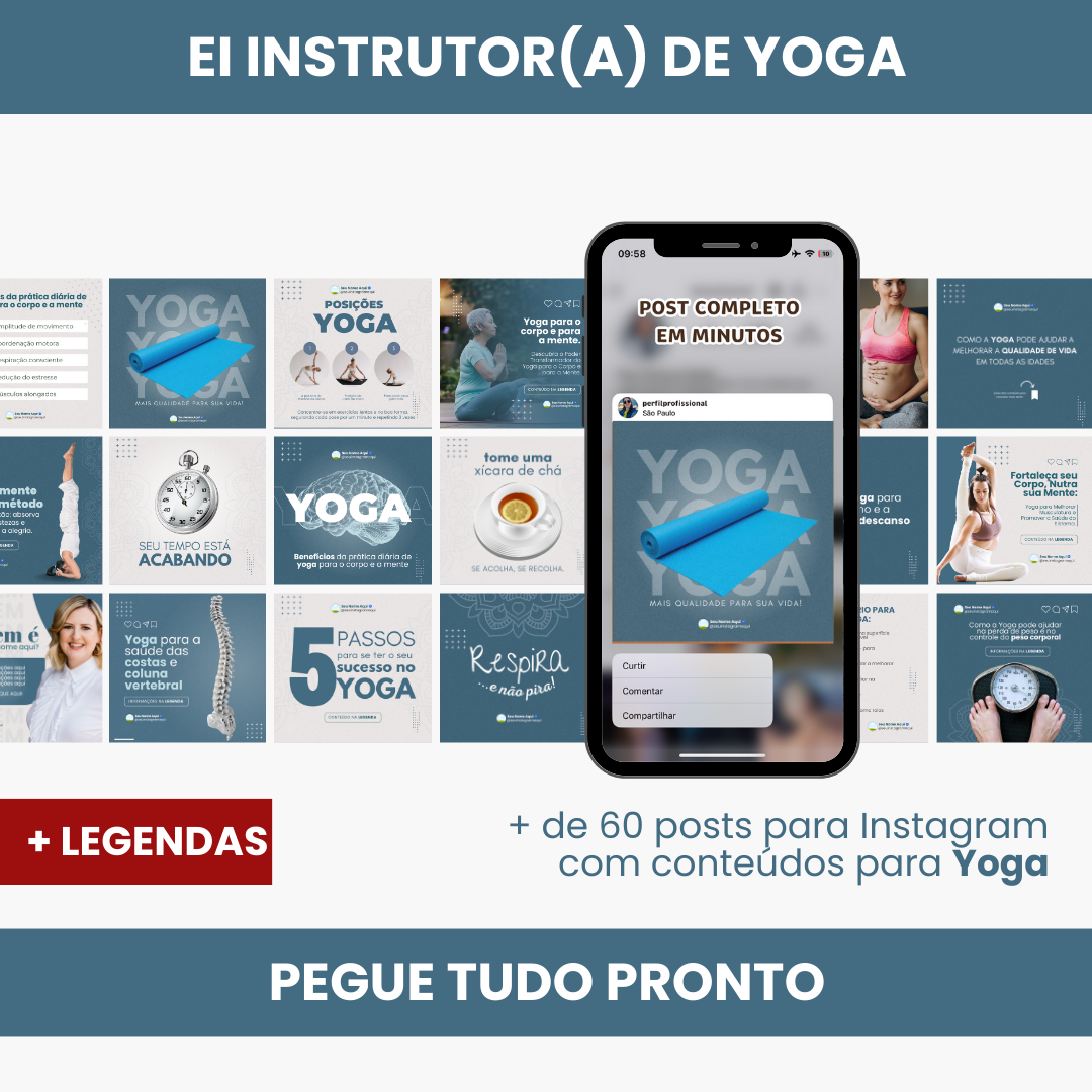 Imagem de capa para o Curso online PACK PARA YOGA