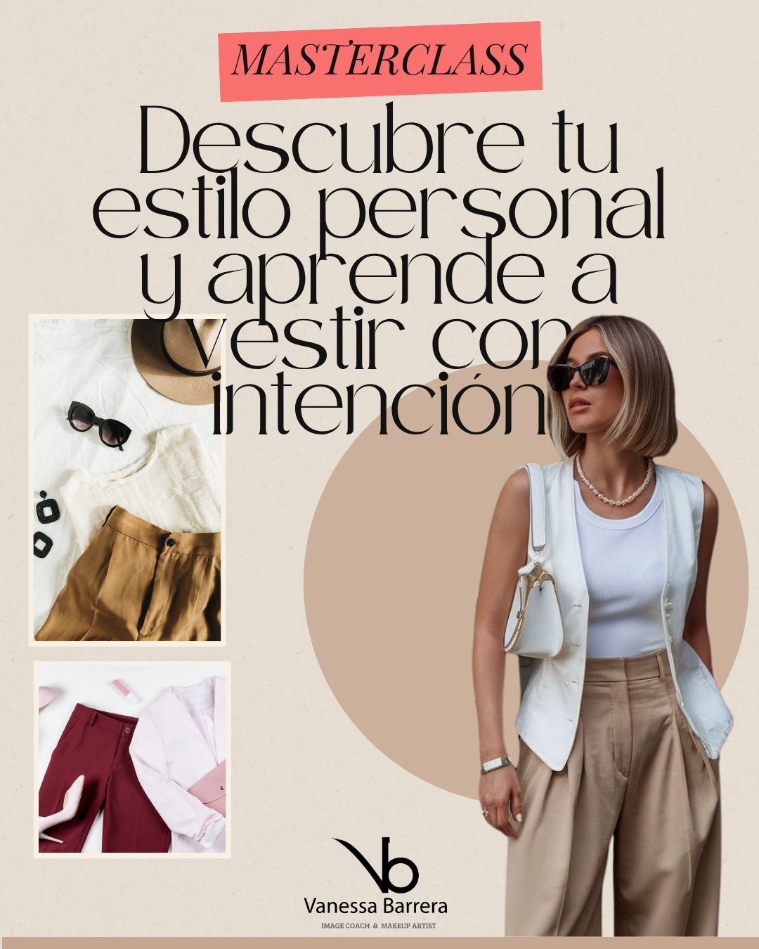 MASTERCLASS - Descubre tu estilo y aprende a vestir con intención.