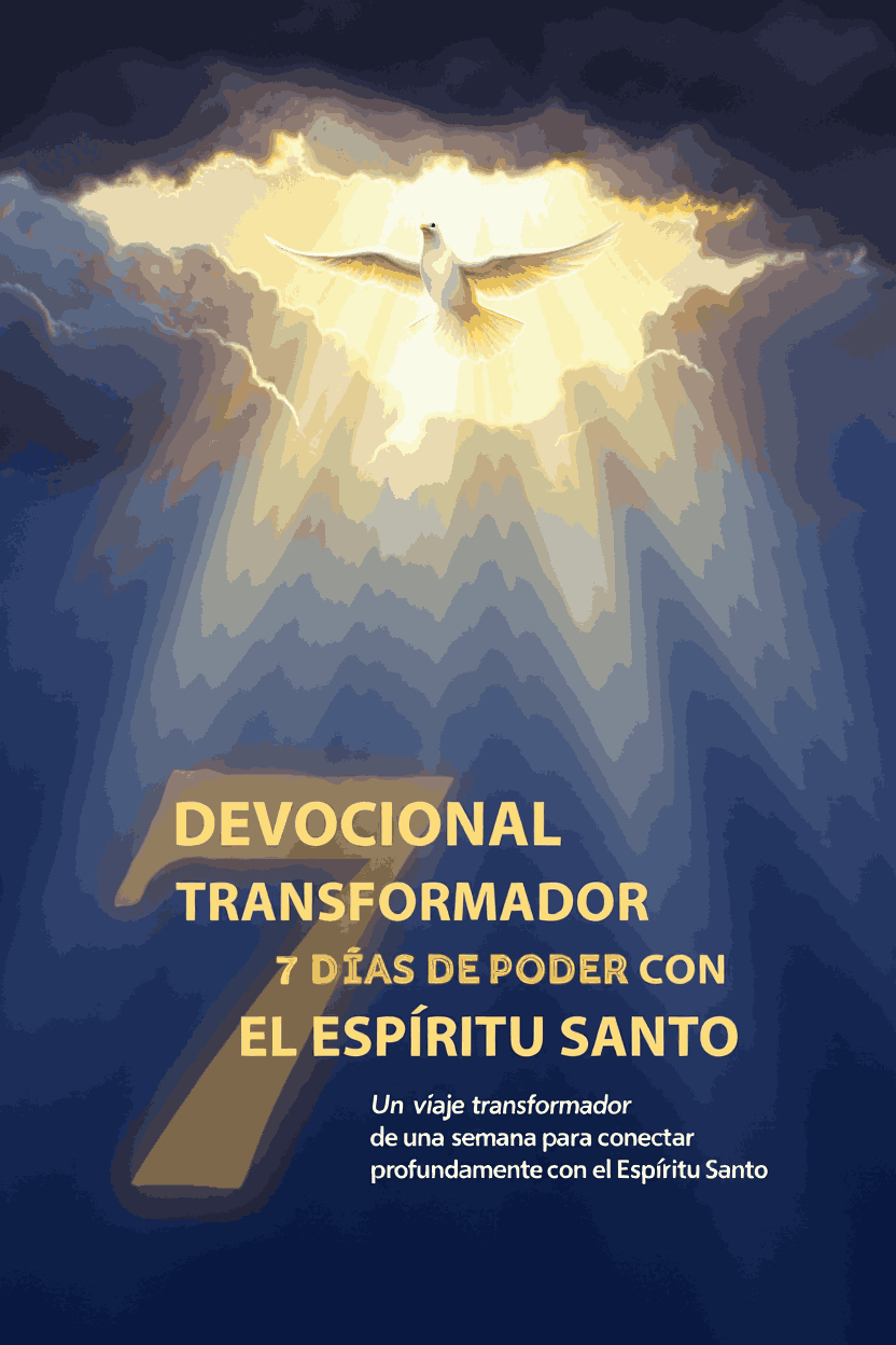 DEVOCIONAL TRANSFORMADOR 7 DÍAS DE PODER CON EL ESPÍRITU SANTO Un v...