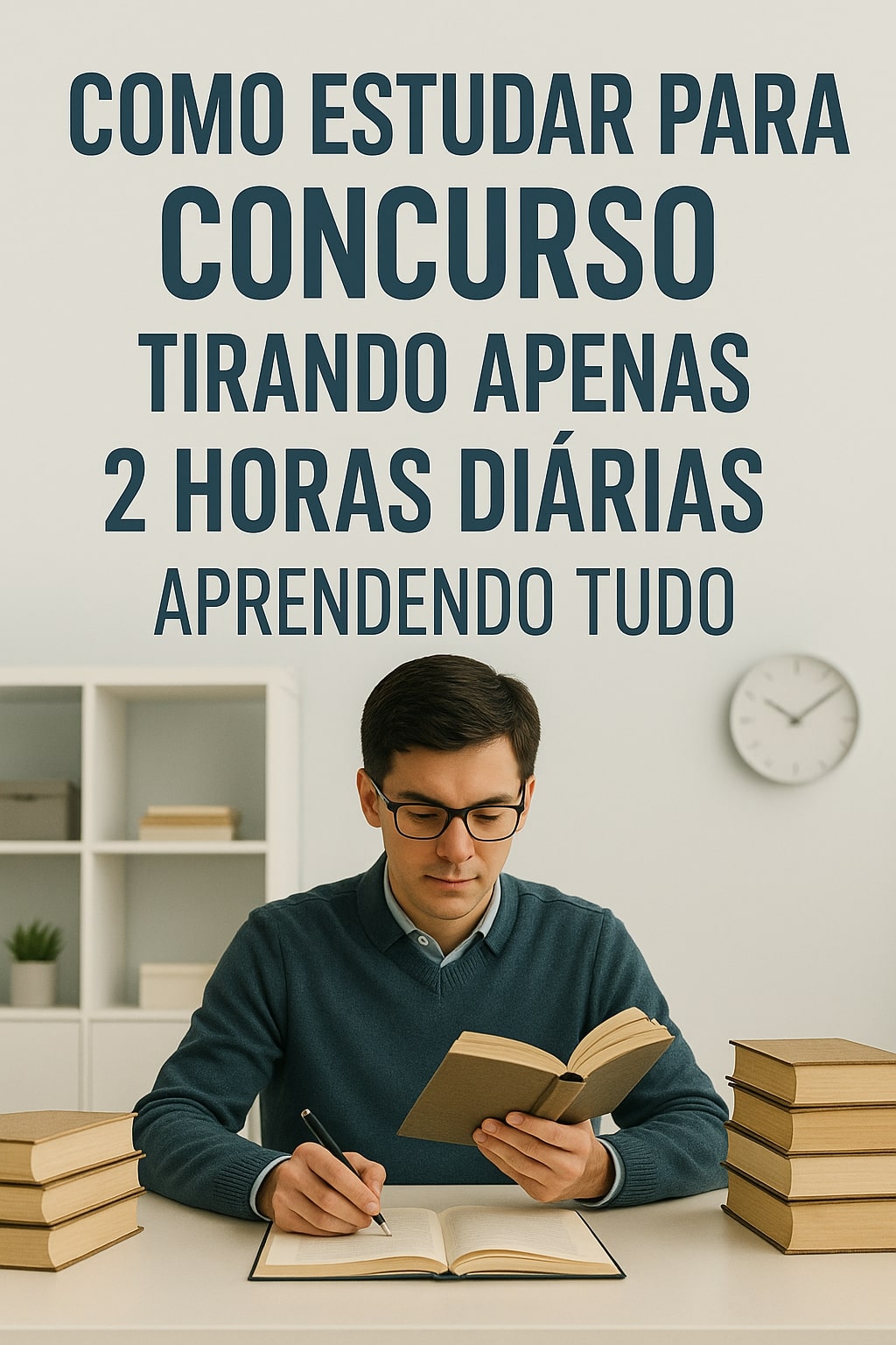 Como Passar em Concursos Estudando Apenas 2 Horas por Dia - Angello...