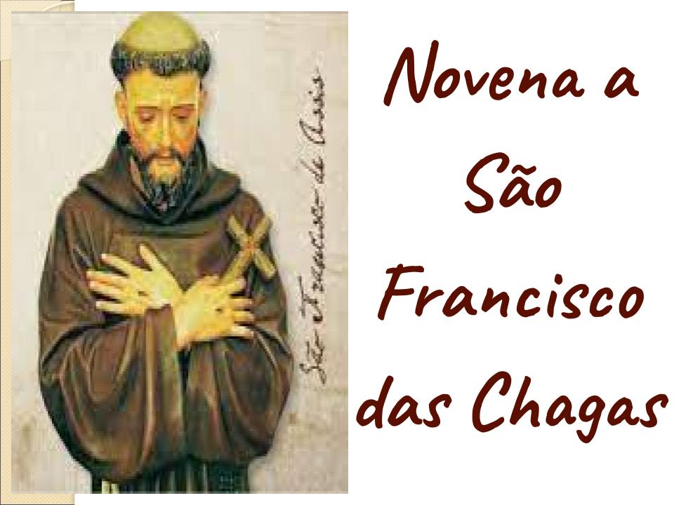 Oração De São Francisco Das Chagas - RETOEDU