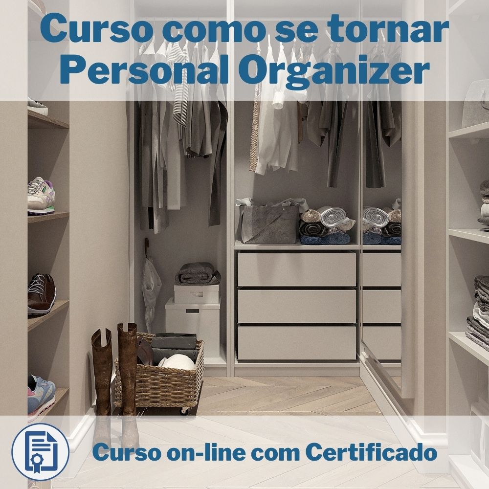 Curso de como se tornar Personal Organizer
